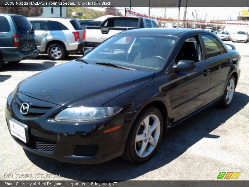 Onyx Black / Black 2008 Mazda MAZDA6 i Touring Sedan