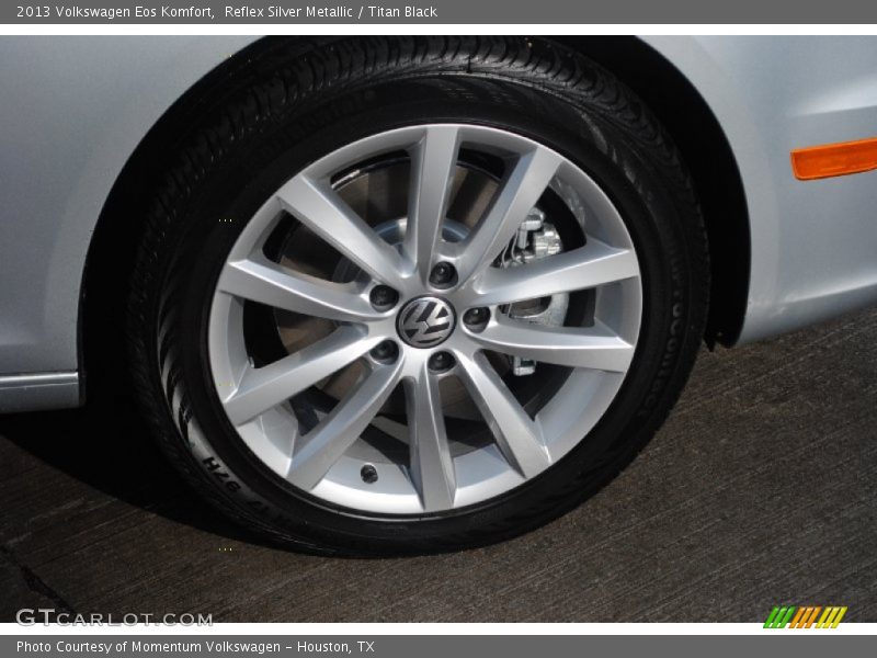 Reflex Silver Metallic / Titan Black 2013 Volkswagen Eos Komfort