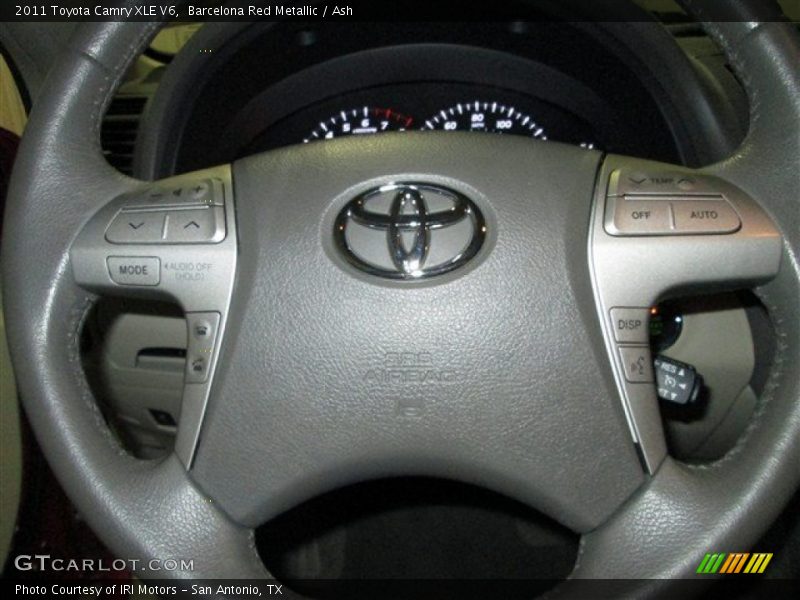 Barcelona Red Metallic / Ash 2011 Toyota Camry XLE V6