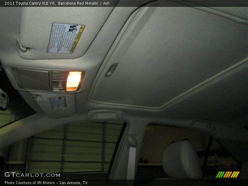 Barcelona Red Metallic / Ash 2011 Toyota Camry XLE V6