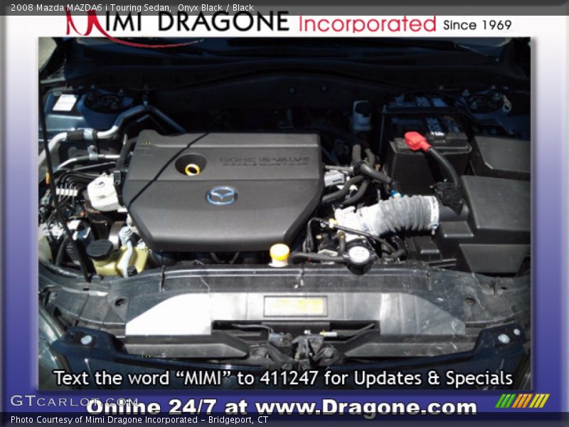 Onyx Black / Black 2008 Mazda MAZDA6 i Touring Sedan