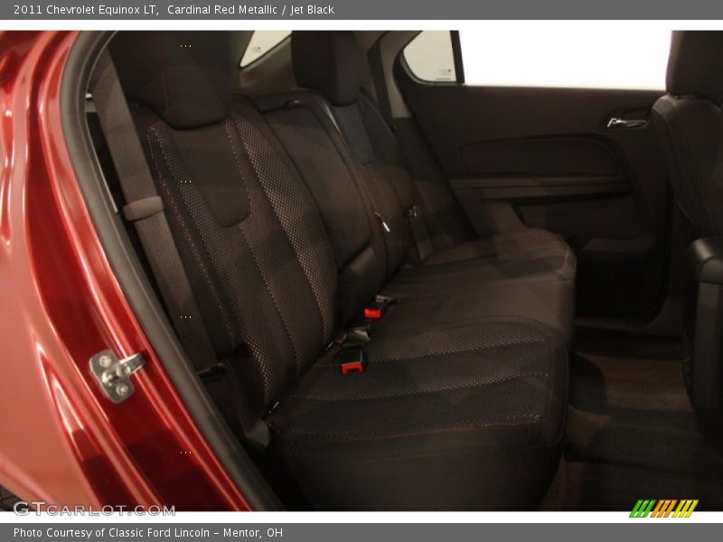 Rear Seat of 2011 Equinox LT