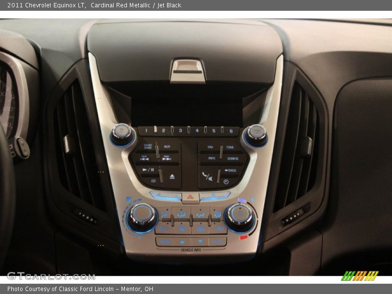 Controls of 2011 Equinox LT