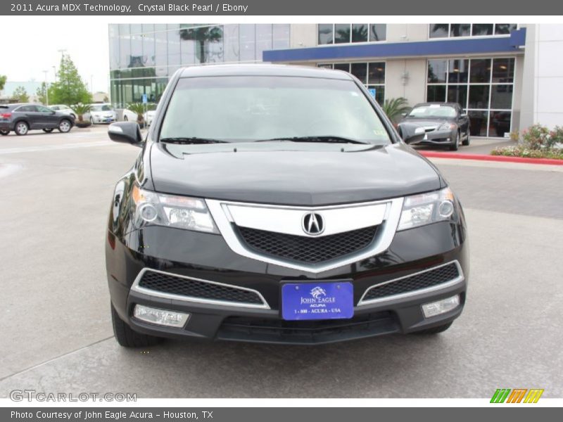 Crystal Black Pearl / Ebony 2011 Acura MDX Technology