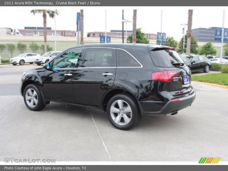 Crystal Black Pearl / Ebony 2011 Acura MDX Technology