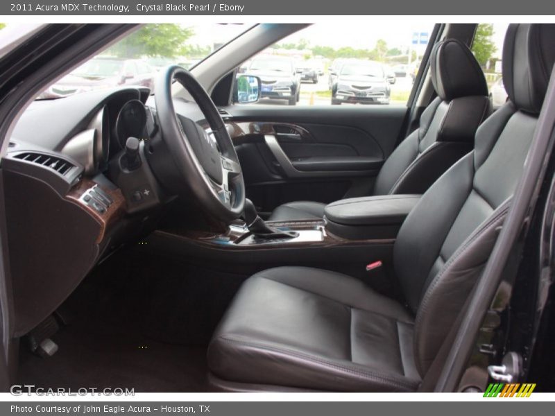 Crystal Black Pearl / Ebony 2011 Acura MDX Technology