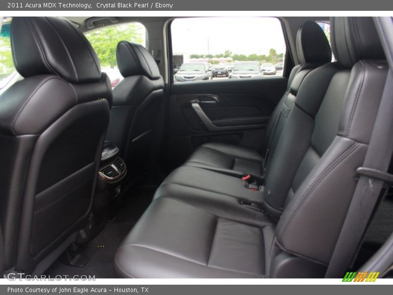 Crystal Black Pearl / Ebony 2011 Acura MDX Technology