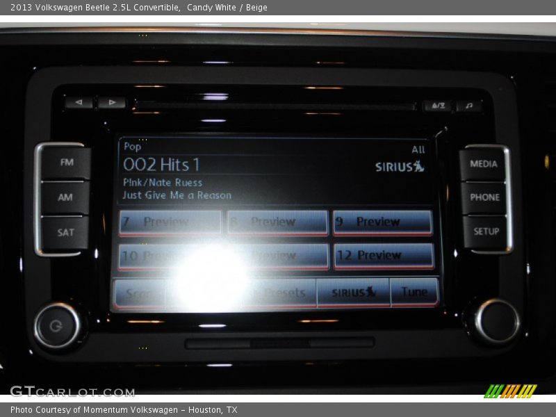 Candy White / Beige 2013 Volkswagen Beetle 2.5L Convertible
