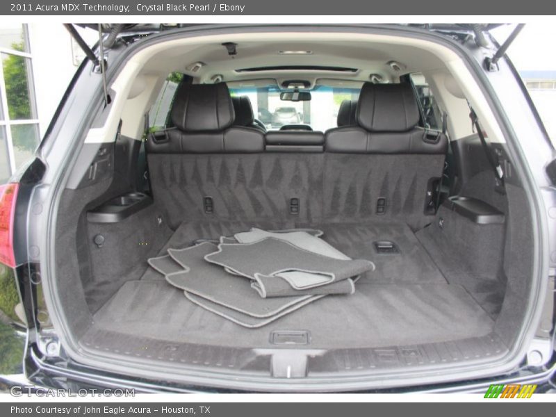 Crystal Black Pearl / Ebony 2011 Acura MDX Technology