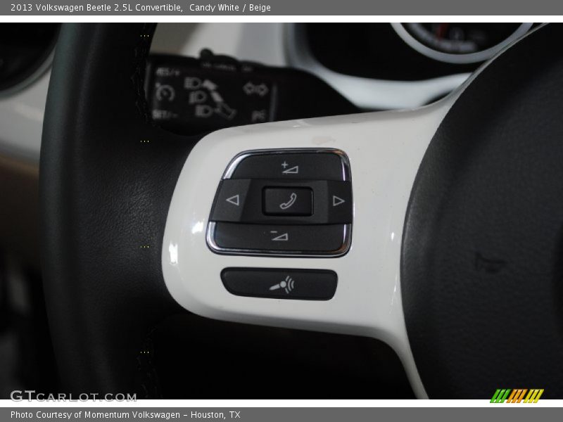 Candy White / Beige 2013 Volkswagen Beetle 2.5L Convertible