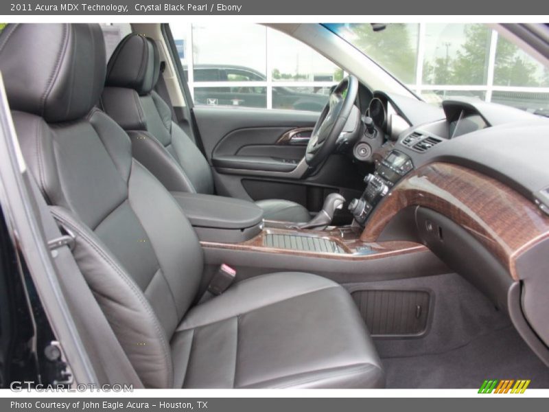 Crystal Black Pearl / Ebony 2011 Acura MDX Technology