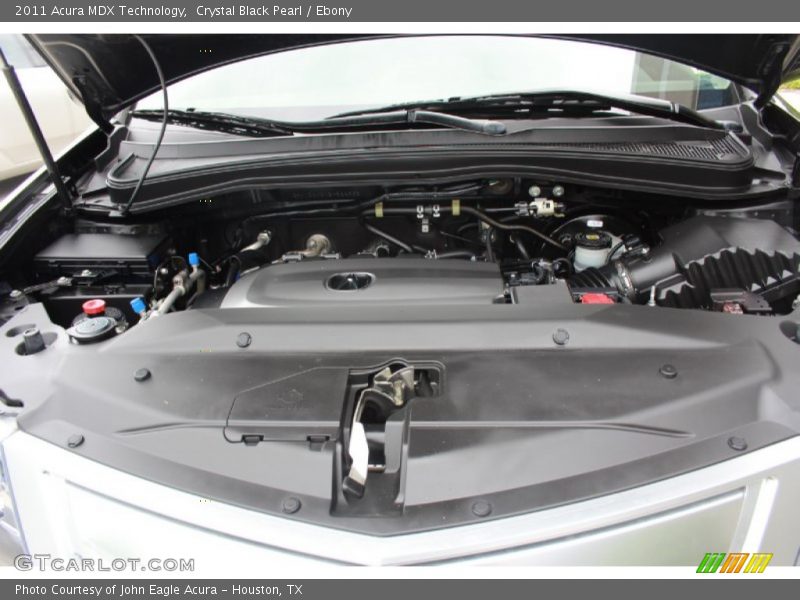 Crystal Black Pearl / Ebony 2011 Acura MDX Technology