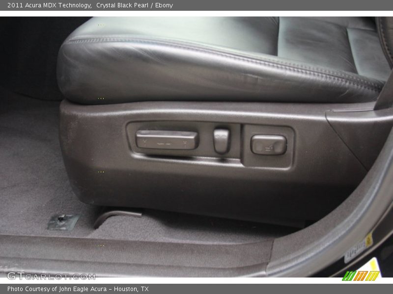 Crystal Black Pearl / Ebony 2011 Acura MDX Technology
