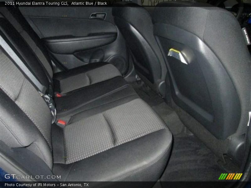 Atlantic Blue / Black 2011 Hyundai Elantra Touring GLS
