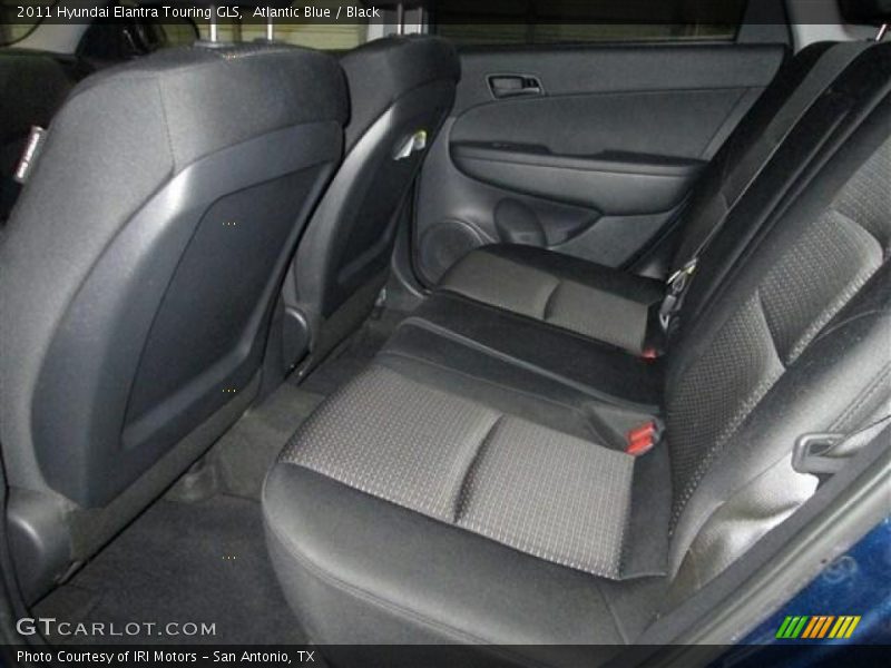 Atlantic Blue / Black 2011 Hyundai Elantra Touring GLS