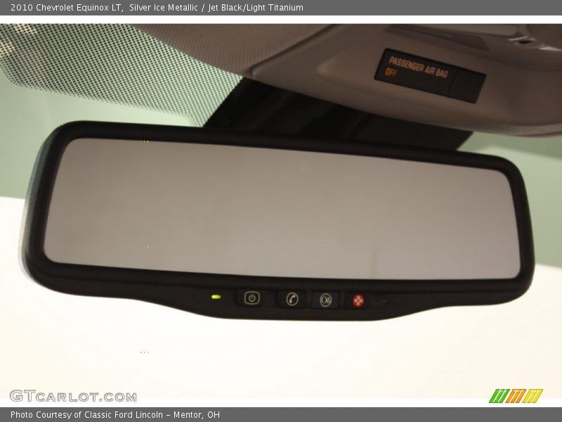 Silver Ice Metallic / Jet Black/Light Titanium 2010 Chevrolet Equinox LT