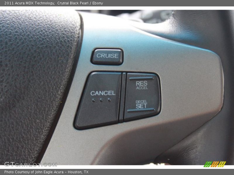 Crystal Black Pearl / Ebony 2011 Acura MDX Technology