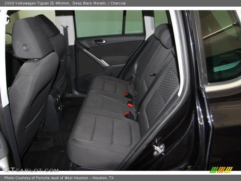 Deep Black Metallic / Charcoal 2009 Volkswagen Tiguan SE 4Motion