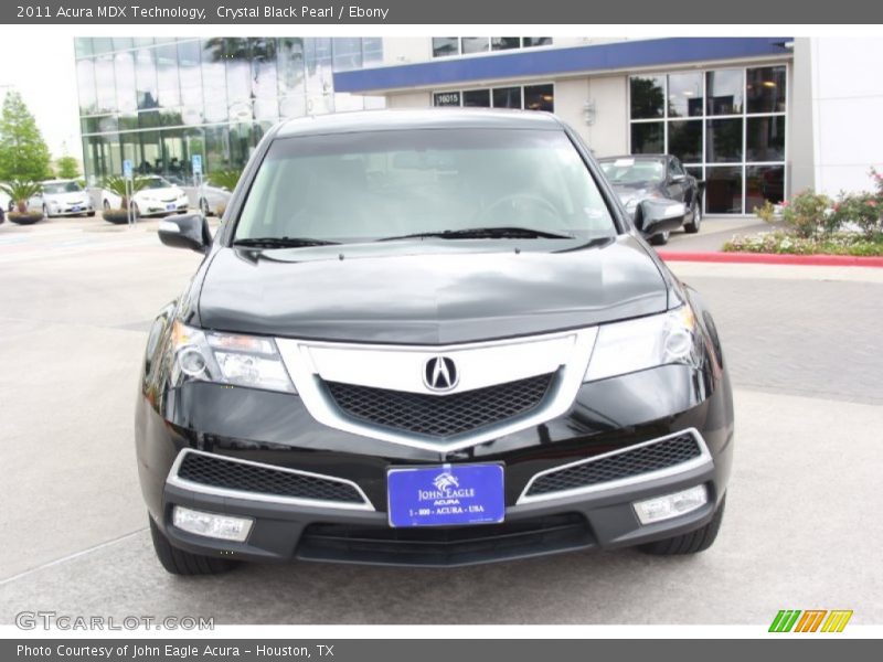 Crystal Black Pearl / Ebony 2011 Acura MDX Technology