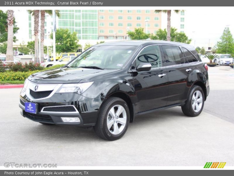 Crystal Black Pearl / Ebony 2011 Acura MDX Technology