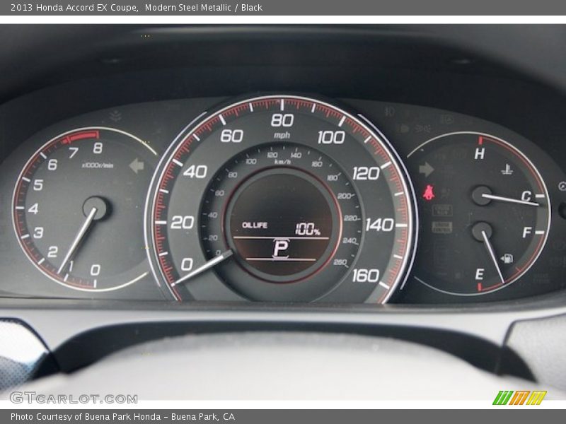  2013 Accord EX Coupe EX Coupe Gauges