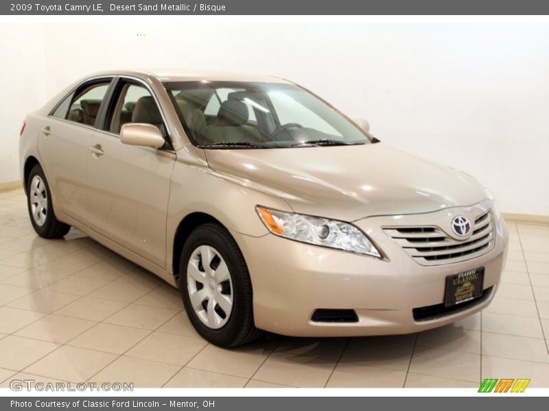 Desert Sand Metallic / Bisque 2009 Toyota Camry LE