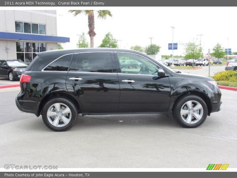 Crystal Black Pearl / Ebony 2011 Acura MDX Technology