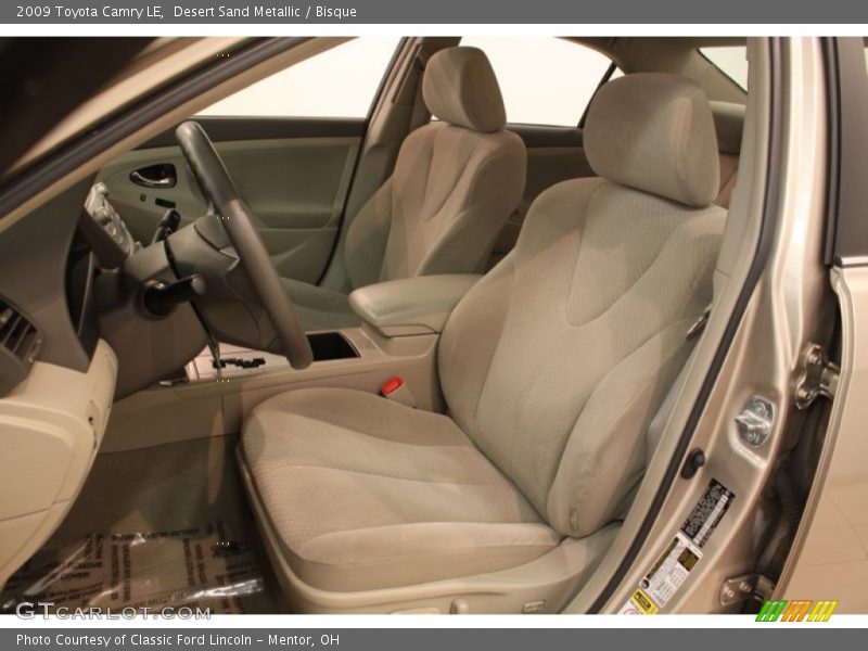 Desert Sand Metallic / Bisque 2009 Toyota Camry LE