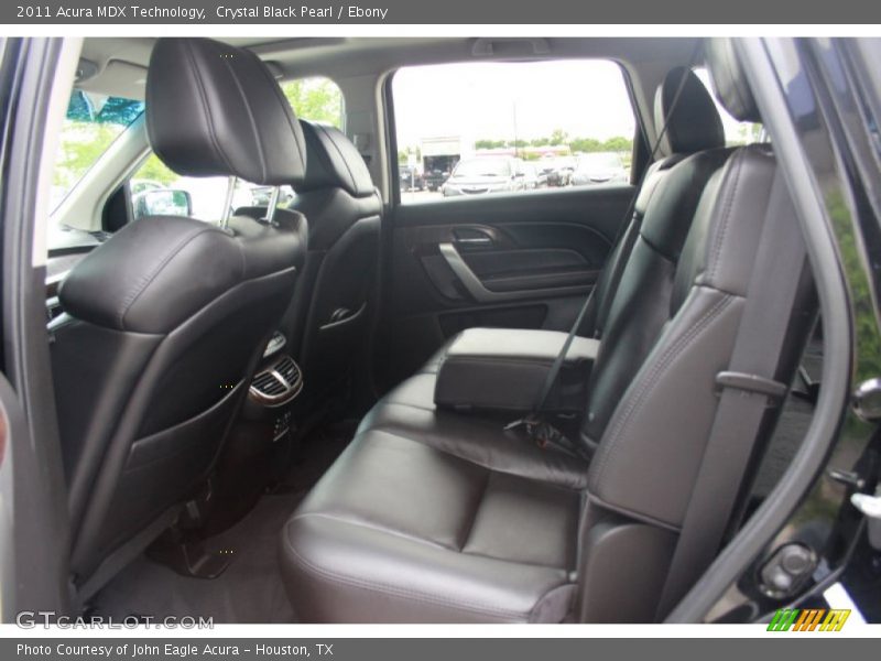 Crystal Black Pearl / Ebony 2011 Acura MDX Technology