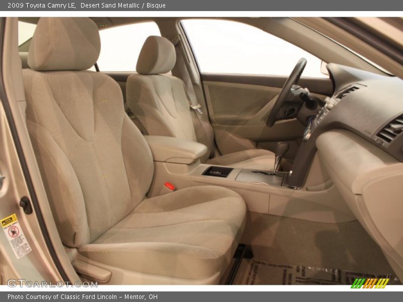 Desert Sand Metallic / Bisque 2009 Toyota Camry LE