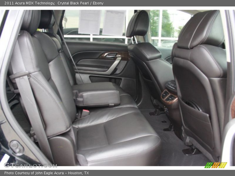 Crystal Black Pearl / Ebony 2011 Acura MDX Technology