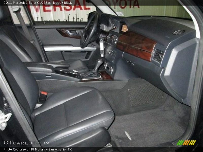 Black / Black 2011 Mercedes-Benz GLK 350