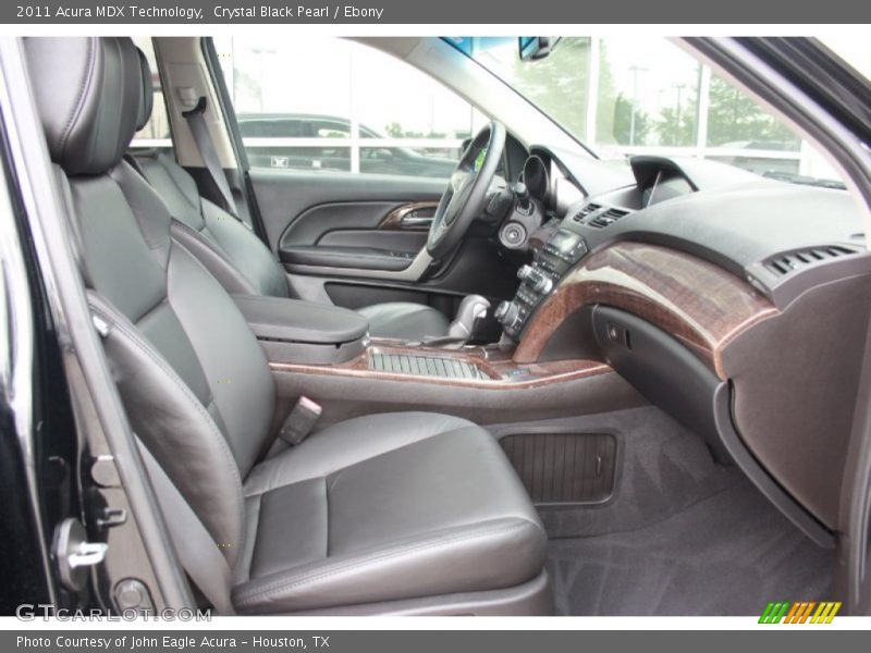 Crystal Black Pearl / Ebony 2011 Acura MDX Technology