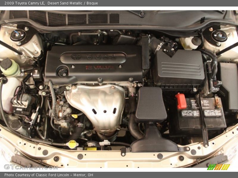 Desert Sand Metallic / Bisque 2009 Toyota Camry LE
