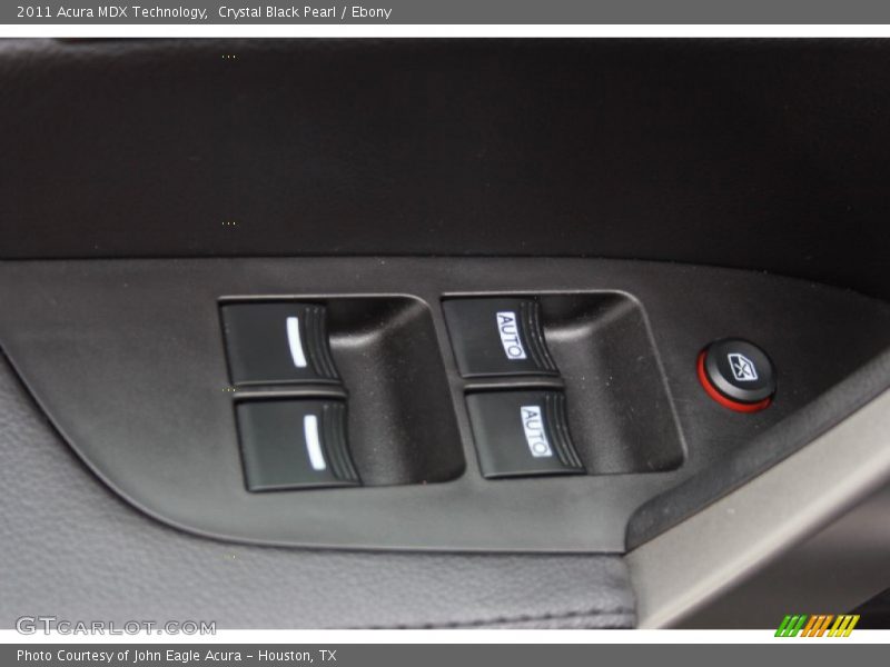 Crystal Black Pearl / Ebony 2011 Acura MDX Technology