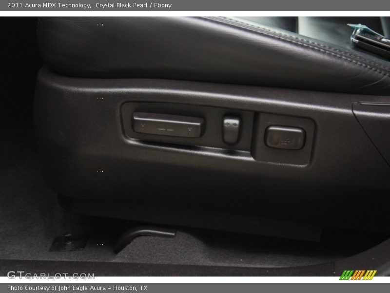 Crystal Black Pearl / Ebony 2011 Acura MDX Technology