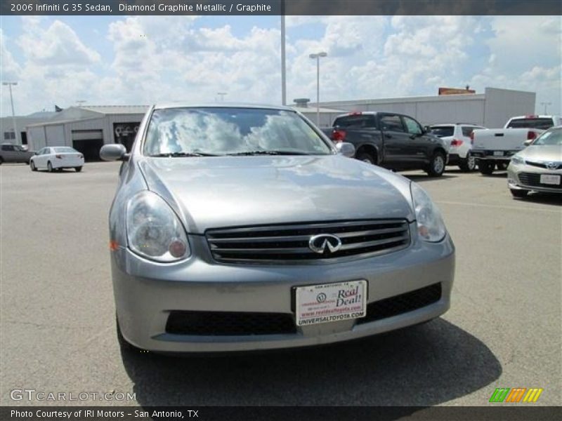 Diamond Graphite Metallic / Graphite 2006 Infiniti G 35 Sedan