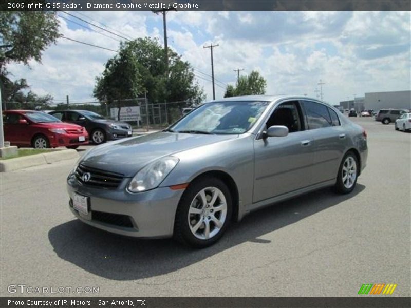 Diamond Graphite Metallic / Graphite 2006 Infiniti G 35 Sedan