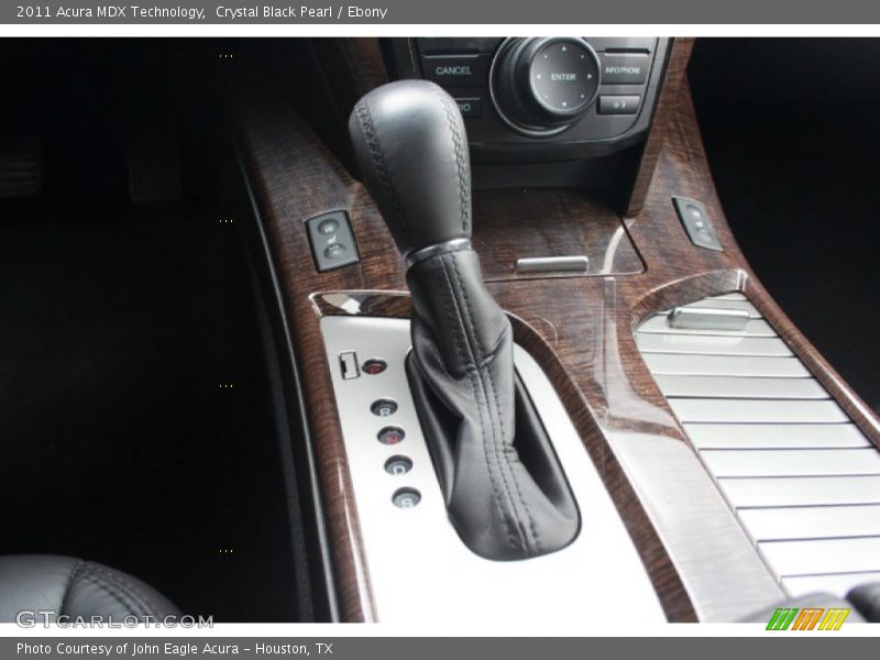 Crystal Black Pearl / Ebony 2011 Acura MDX Technology