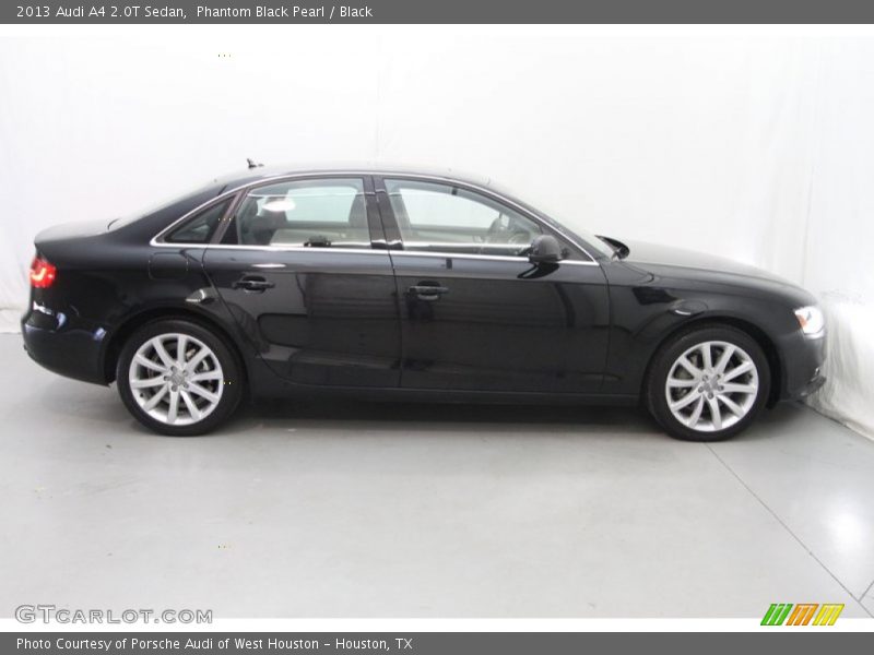 Phantom Black Pearl / Black 2013 Audi A4 2.0T Sedan