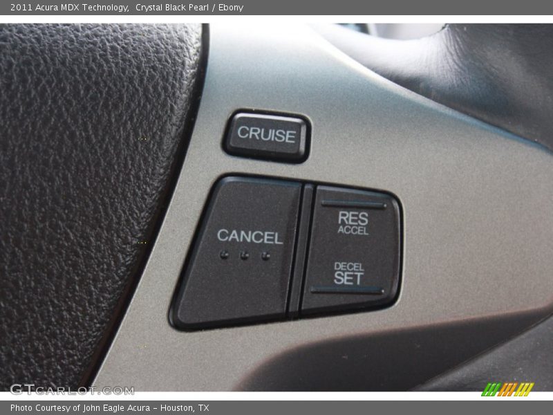 Crystal Black Pearl / Ebony 2011 Acura MDX Technology