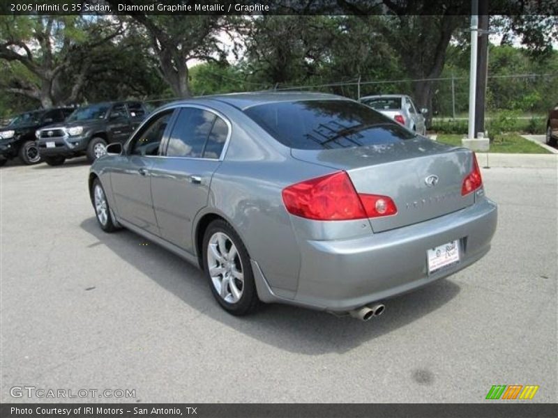 Diamond Graphite Metallic / Graphite 2006 Infiniti G 35 Sedan