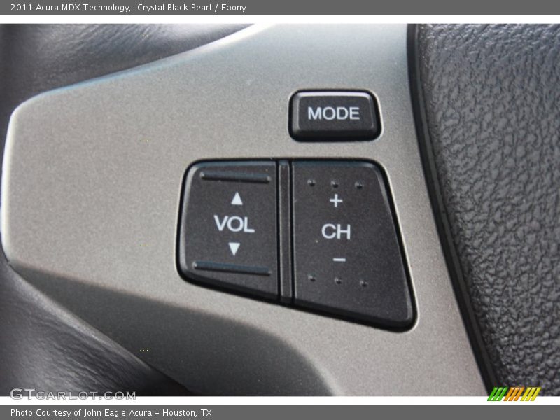 Crystal Black Pearl / Ebony 2011 Acura MDX Technology