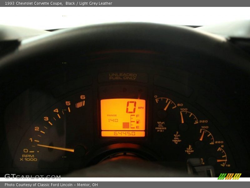  1993 Corvette Coupe Coupe Gauges