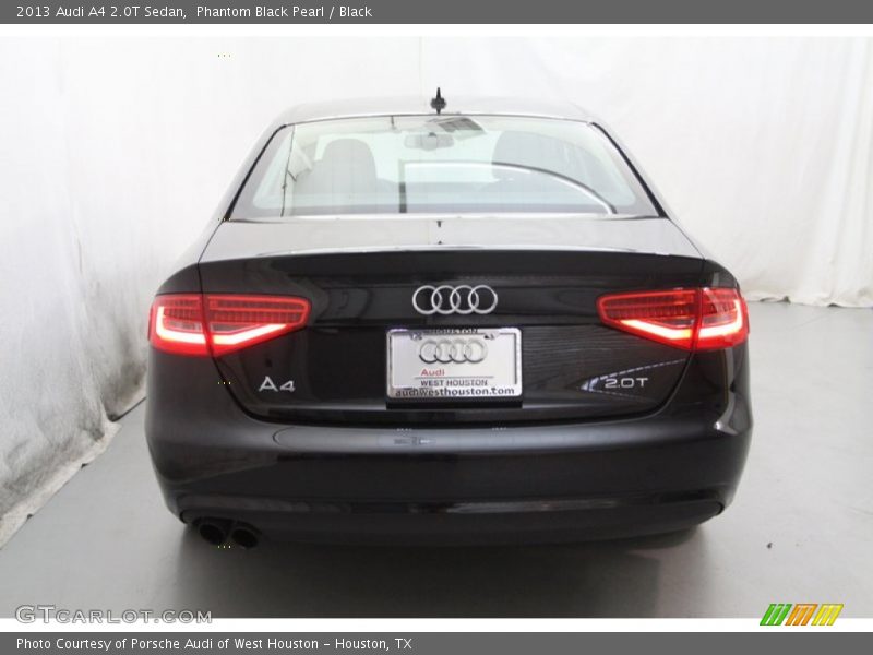 Phantom Black Pearl / Black 2013 Audi A4 2.0T Sedan