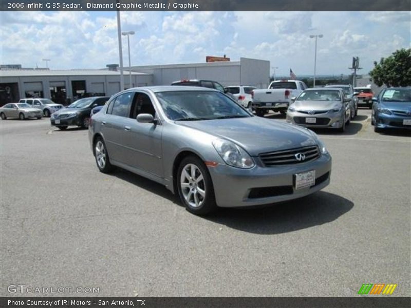 Diamond Graphite Metallic / Graphite 2006 Infiniti G 35 Sedan