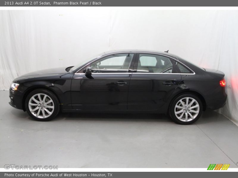 Phantom Black Pearl / Black 2013 Audi A4 2.0T Sedan