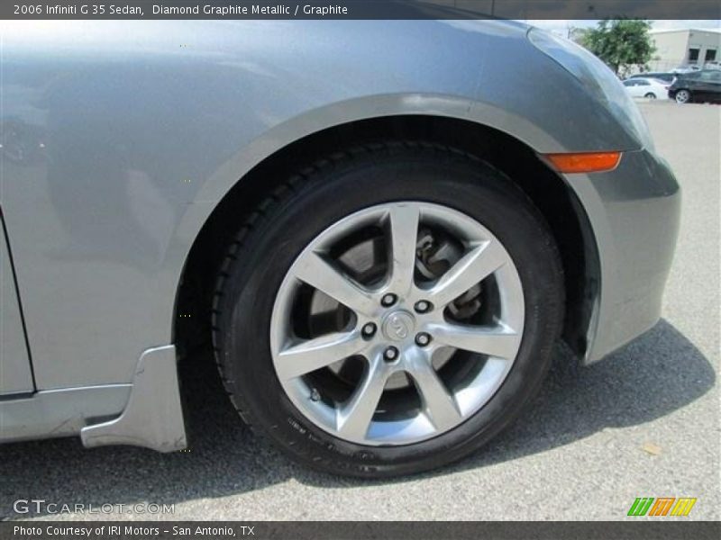Diamond Graphite Metallic / Graphite 2006 Infiniti G 35 Sedan