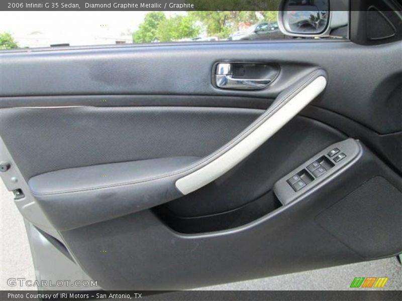 Diamond Graphite Metallic / Graphite 2006 Infiniti G 35 Sedan