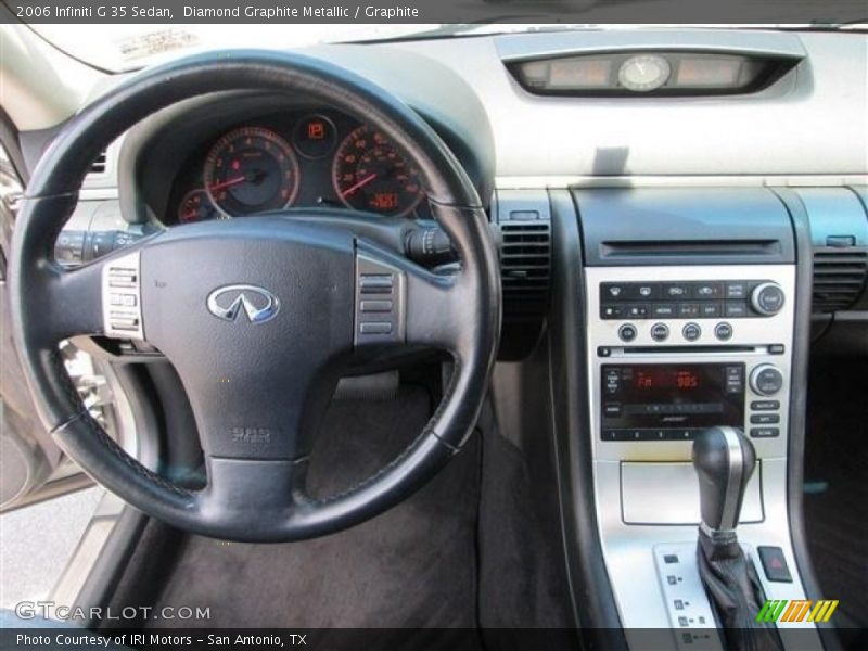 Dashboard of 2006 G 35 Sedan